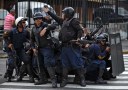VENEZUELA-MEDIA-RCTV-DEMO-POLICE