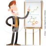 1055430-Royalty-Free-Vector-Clip-Art-Illustration-Of-A-Businessman-Explaining-Statistic-Charts