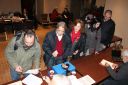 Colita votando